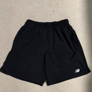 New Balance Men's Athletic Black Shorts